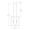 Speakman SA-2508 Lura Reserve Paper Holder in Polshed Chrome SA-2508 - alternate 2